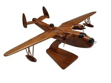 PBM Mariner Mahogany Wood Desktop Airplane Model picture