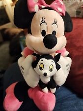 Disney Minnie Mouse With Figaro Plush Pinocchio Cat Stuffed Toy Just Play 14