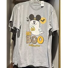 Disney Parks 2024 Walt Disney World Mickey Mouse My Boo T-shirt Gray Size XXL picture