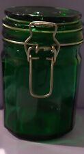 Vintage Green Glass Jar picture