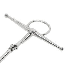 Full Cheek Horse Snaffle Bit Stainless Steel Ring Easy To Use For 125mm Horse picture