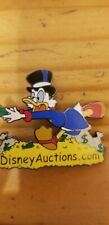 Disney Auctions pin - Scrooge McDuck on DA Logo LE 1000 picture