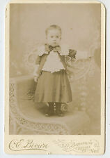 Cabinet Photo-Chelsea, Massachusetts, Little Boy Standing, Cuffs & Scarf picture