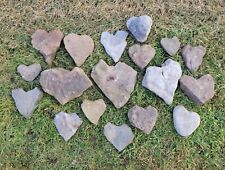 Large Natural Heart Shaped Rock Collection picture