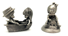 Pair of Two Little Gallery Pewter Figurines picture