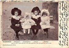 PC RUSSIAN ROYALTY ROMANOV IMPERIAL SISTERS (a48485) picture