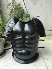 Medieval Spartan Black Muscle Armor Jacket with Shoulder picture