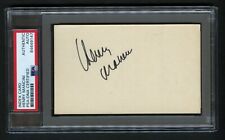 Henry Mancini signed autograph Vintage 3x5 The Pink Panther & Moon River PSA picture