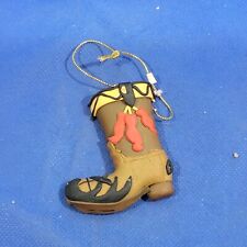 Vintage Christmas tree Western Boot Plastic Holiday Décor picture