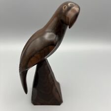 Vtg Ironwood Hand Carved American Eagle Sculpture 7.5” picture