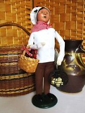 Byer's Choice The Carolers Chef with Hen Lady 2015 Christmas Figure Decoration picture