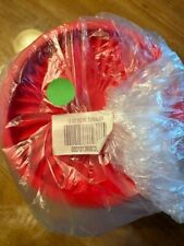 Tupperware Set Of  Four 10 Oz Servalier Bowl Set Brand New Red Color picture