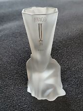 Jivago 24k Paris  Custom Glass Vase Frosted Glass  picture
