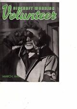 Aircraft Warning Volunteer magazine,March 1944,  (j1000 picture