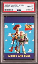 Woody and Buzz #59 1995 Skybox Disney Toy Story RC POP -UP PSA 10 GEM MT POP 1  picture
