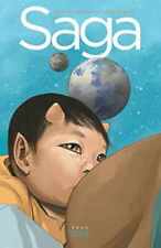 Saga Book One - Hardcover, by Vaughan Brian K - Acceptable picture