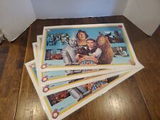 Vintage The Wizard Of Oz 50th Anniversary 1989 Laminated Placemat Dow Brand (4) picture