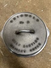 Antique Griswold #8 Self Basting Skillet Cover Lid 1048 10” ONLY LID picture