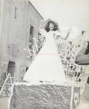 Miss America 1946 Contestant Rebecca McCall Miss Arkansas in Parade Float Photo picture