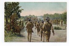 DB Postcard, U.S. Army Manoeuvres, Tuck, Hiking Back to Camp picture