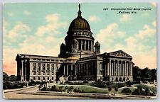 Postcard Wisconsin's New State Capitol Madison, Wisconsin Posted ca 1911 picture