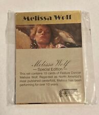 MELISSA WOLF Limited Edition 10 Card Set - Collectible Trading Card Set picture