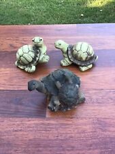 Lot of 3 Turtle Figurines picture