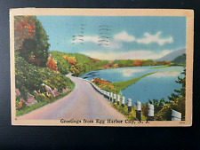 Vintage Postcard 1948, Greetings from Egg Harbor City, New Jersey picture