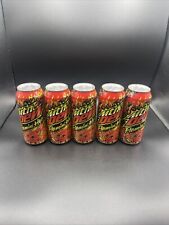Mountain Dew Flamin Hot - 16oz (5 Cans) Expired. picture