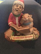 1996 Cairn Merry Christmas Santa Gnome with Rabbit picture