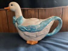BHP @ NY Ceramic Duck Tea Pot Handled Vintage picture