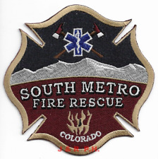 South Metro  Fire - Rescue, Colorado  fire patch picture