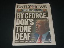 2020 JUNE 6 NEW YORK DAILY NEWS NEWSPAPER - BY GEORGE, DON'S TONE DEAF picture