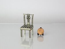 Vintage Miniature Williamsburg Kirk Stieff Pewter Chair picture