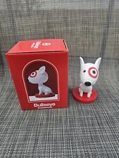 TARGET BULLSEYE BOBBLEHEAD-- HEAVY RESIN WITH WOOD BASE--NEW IN BOX picture