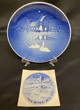 1974 Bing & Grondahl CHRISTMAS EVE Collector Plate picture