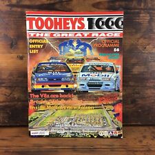 1993 TOOHEYS 1000 BATHURST MOUNT PANORAMA OFFICIAL RACE PROGRAMME V8 SUPERCARS picture