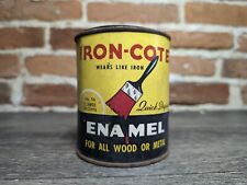 Pullman Iron-Cote Vintage Can. 16 oz. Camden, NJ advertising Painting Logo picture