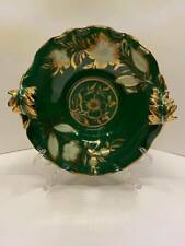 Majolica Style - Green and Gold - Porcelain Bowl – Italy Mica CIAMPI  -  A5 picture