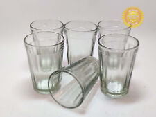 6 pcs Faceted Old USSR Glass Granenny 50-60' years Stakan Soviet Tea Vodka 220ml picture