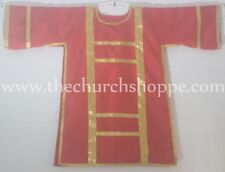 Spanish Dalmatic  Red vestment with Deacon's stole & maniple ,chasuble,NEW picture