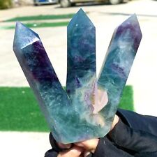 1.21LB Natural colour Fluorite Crystal obelisk crystal wand healing picture