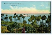 c1910 Looking Northwest Sanford House Exterior Vintage Sanford Florida Postcard picture
