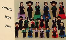 Authentic Amish Dolls at Lancaster, PA vintage unposted picture