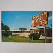Hammond Motel Hammond Louisiana 1909 West Thomas Vintage Chrome Postcard picture