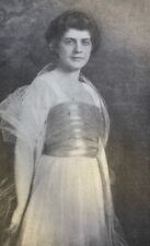 1919 Vintage Magazine Illustration Actress Olive Wyndham picture