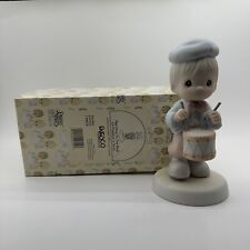 Precious Moments Marching To The Beat of Freedoms Drum 521981 Figure, Box picture