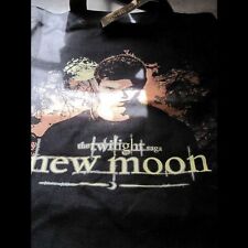 Jacob Black Twilight Saga New Moon Fabric Tote Bag Green Gift Shop Trick Treat picture
