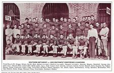 Postcard TX Dallas Southern Methodist University 1935 Football Champion Team picture