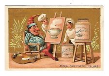 c1890 Victorian Trade Card Liebig Extract Of Meat, Artist Painting picture